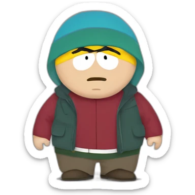 Cartman South Park sticker