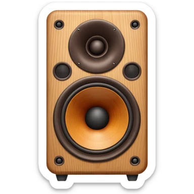 Loudspeaker sticker