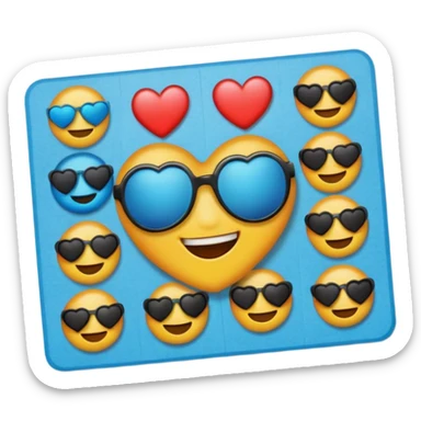 make a 7 emoji for a scratch card sticker