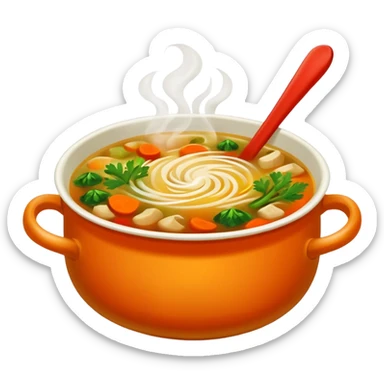 asian soup sticker