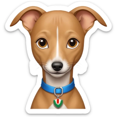 Italian greyhound  sticker