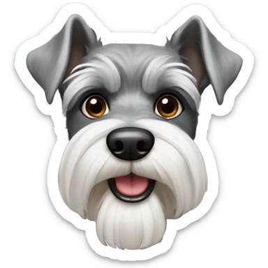 Zwergschnauzer sticker