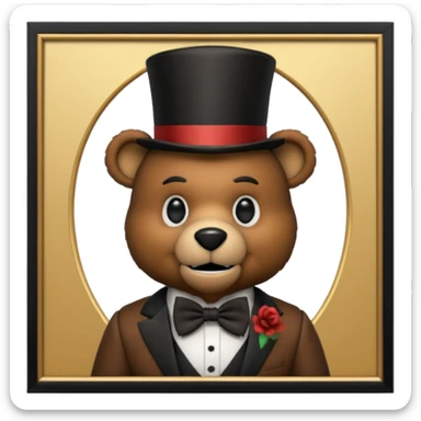 Five night at freddy's lo más parecido  sticker