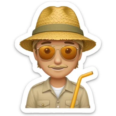 island tour guide sticker