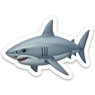 Tralalero tralala shark  sticker