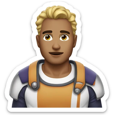 Rauw Alejandro en álbum Saturno sticker