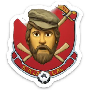 fc skala 1911 stryi logo sticker