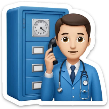 doctor who telephone cabinet sticker