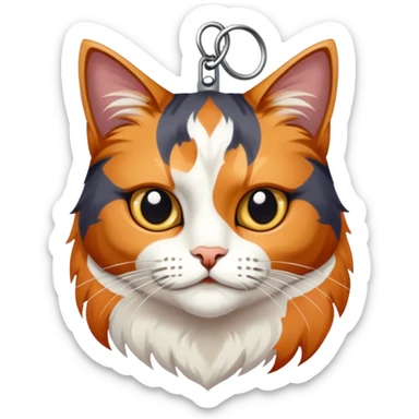 Cat with "odin" written on tag sticker