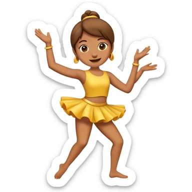 emoji bailando  sticker
