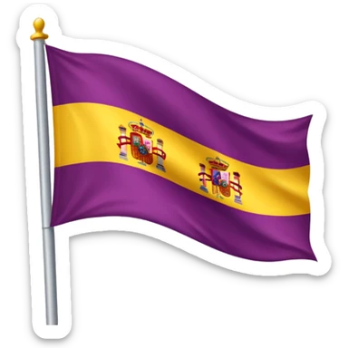 Bandera republicana española sticker