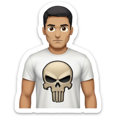 Jewish punisher  sticker