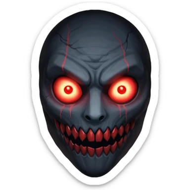 creepy dark entity from dead by daylight emoji sticker
