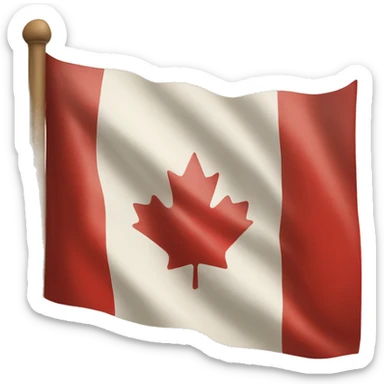 canada flag constitution sticker