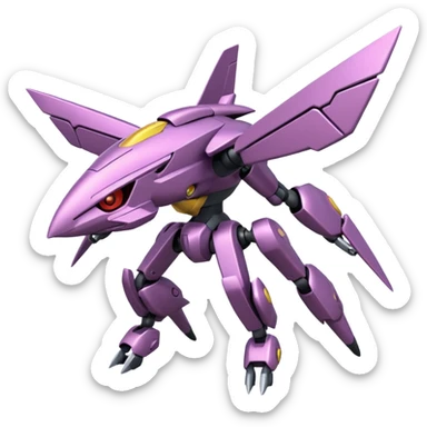 Vikavolt-Genesect-fusion sticker
