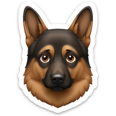 Perro pastor aleman sticker