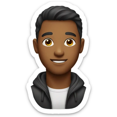 Handsome boy  sticker