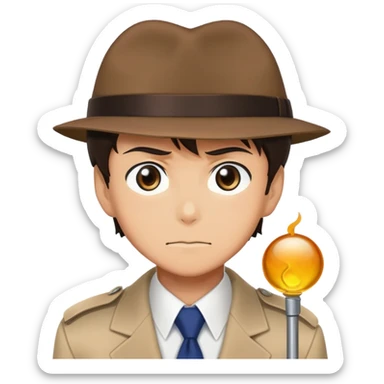 Detective conan sticker