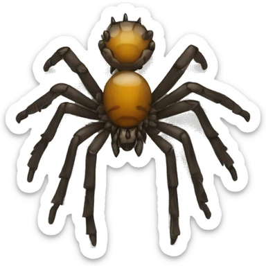 Broche araignée sticker