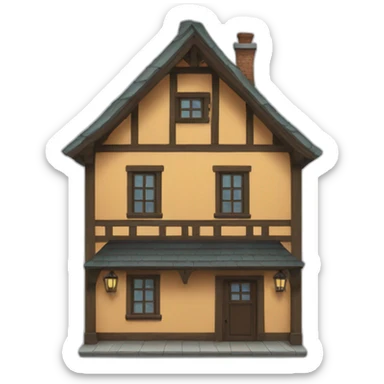 Tavern building sticker