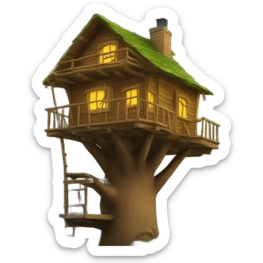 treehouse  sticker