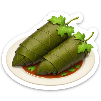 one piece of armenian dolma sticker