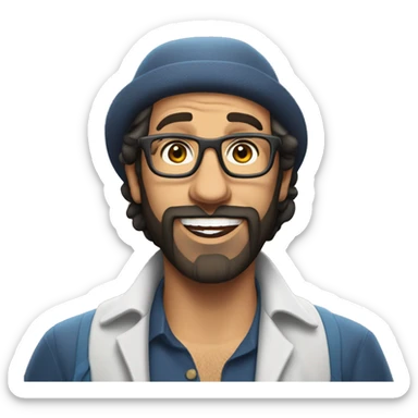 Juan Luis Guerra surprised sticker