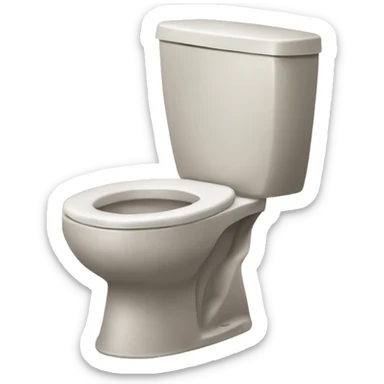 Skibidi toilet doing the griddy sticker