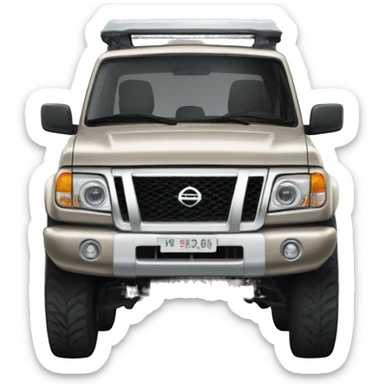 Nissan patrol sticker