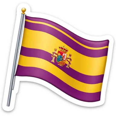 bandera republicana española sticker