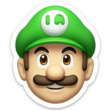 Luigi (Super Mario) sticker