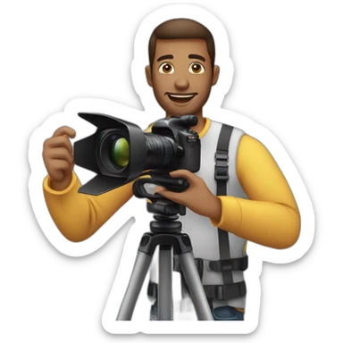 Videographer sticker