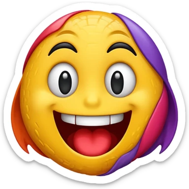 the most crazy emoji you can possibly imagine sticker