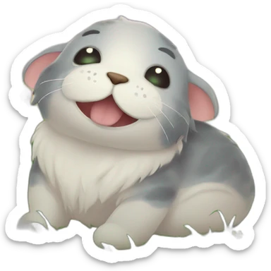 Smiling Critters from Poppy Playtime chapter 3 “Deep Sleep” sticker