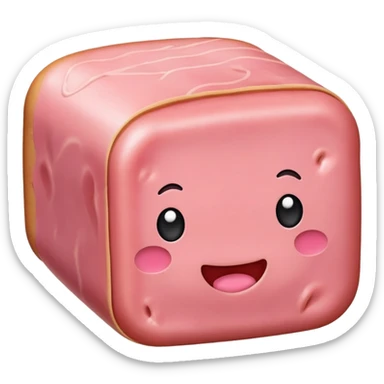 SPAM MEAT 🙀 kawaii  EMOJI  sticker