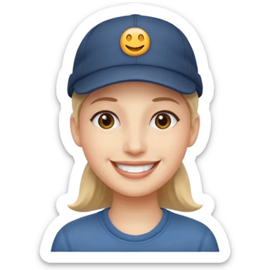 👌😁🧢 Combine these emojis and please, no body, just the head. sticker