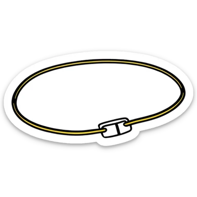 elastic band sticker