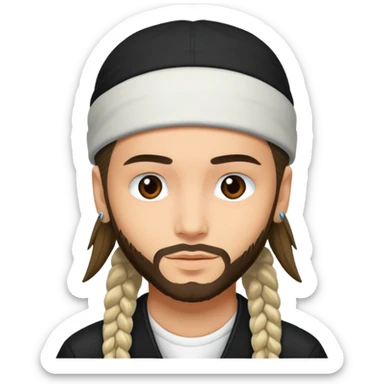 Tom kaulitz from tokio hotel sticker