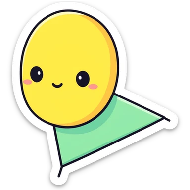 From top to bottom sticker