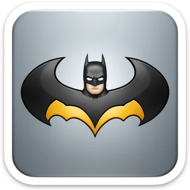 Batman symbol sticker