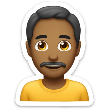 Crée moi un emoji d’un sablé de sablé pas content  sticker
