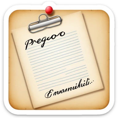 the Italian way of saying "You're welcome" sticker