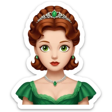 Scarlett O'Hara sticker