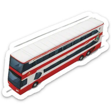 Emirates double-decker lane sticker