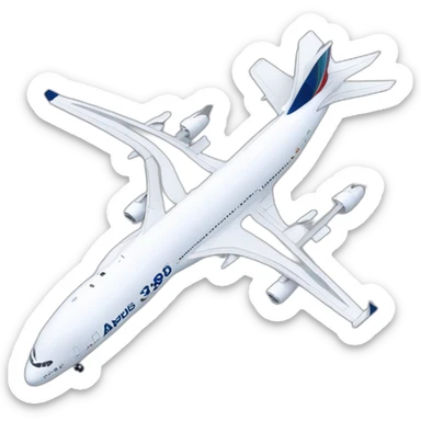 airbus a380 sticker