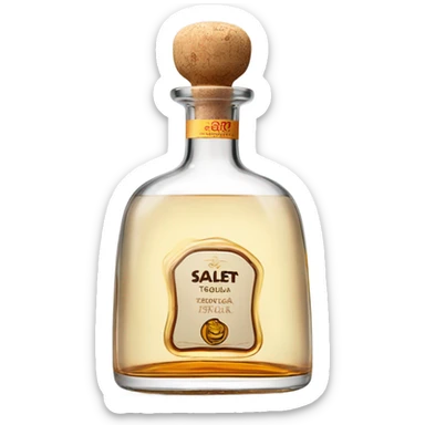 Patron bottle  sticker