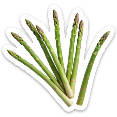 Asparagus sticker