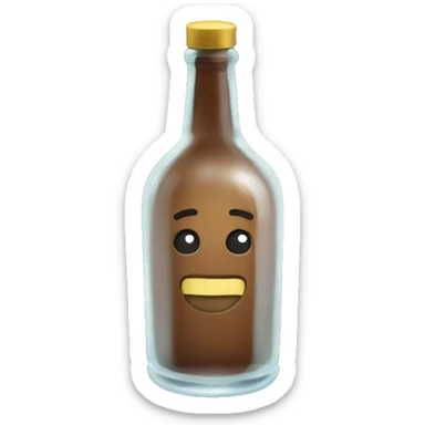 Patron bottle  sticker