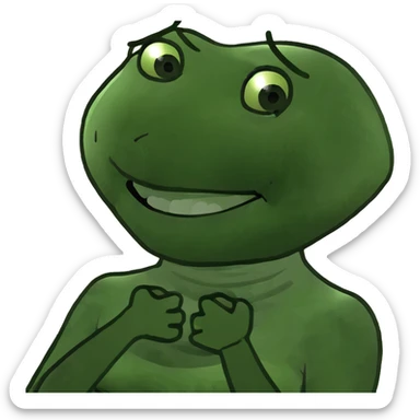 arms crossed holding neck laughing girl sticker