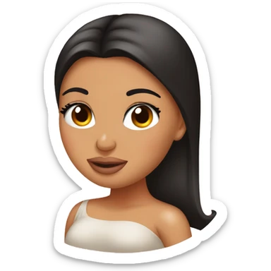 pregnant kim kardashian with peach head sticker